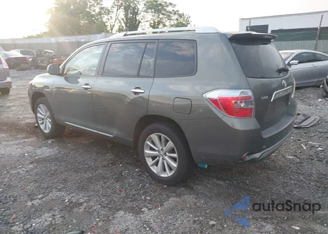 2008 Toyota Highlander Hybrid Limited from USA, damaged, VIN JTEEW44A982013601